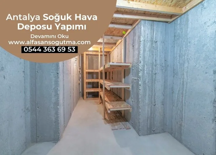 Antalya Soğuk Hava Deposu Yapımı