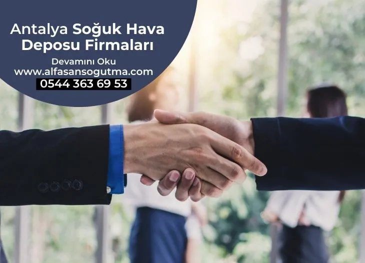 Antalya Soğuk Hava Deposu Firmaları