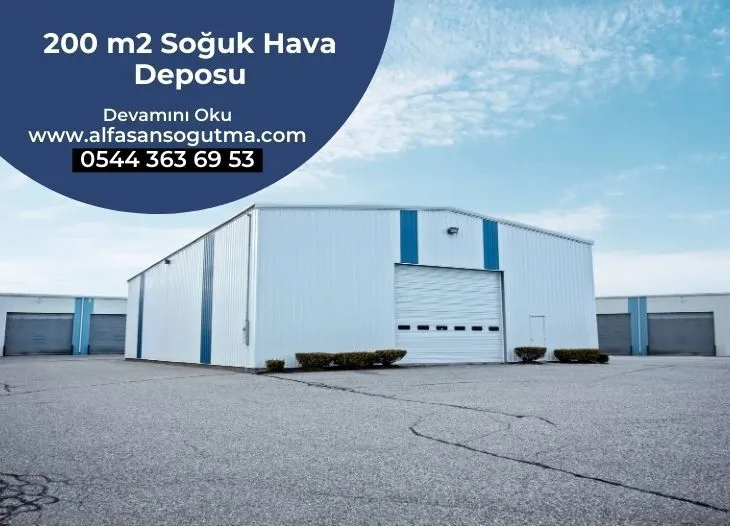 200 m2 Soğuk Hava Deposu