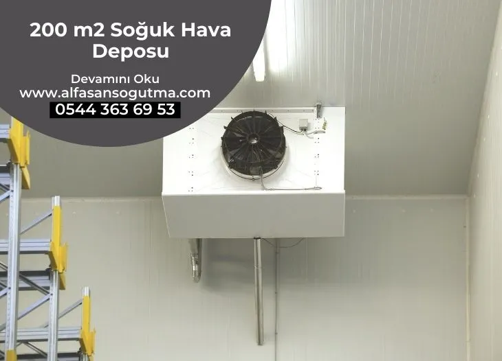 200 m2 Soğuk Hava Deposu