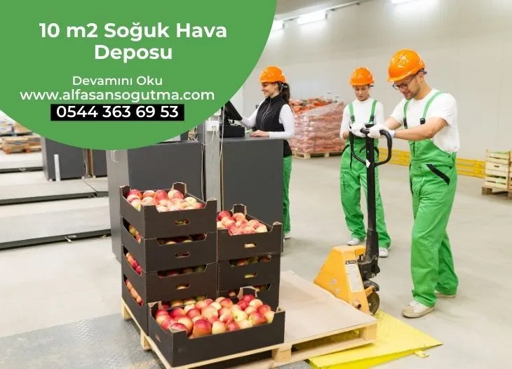 10 m2 Soğuk Hava Deposu